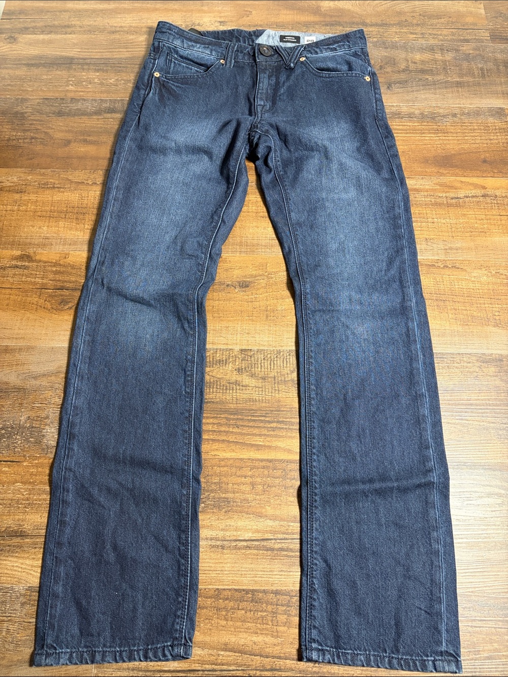 Women’s Dark Indigo Straight Leg Jeans - Blue